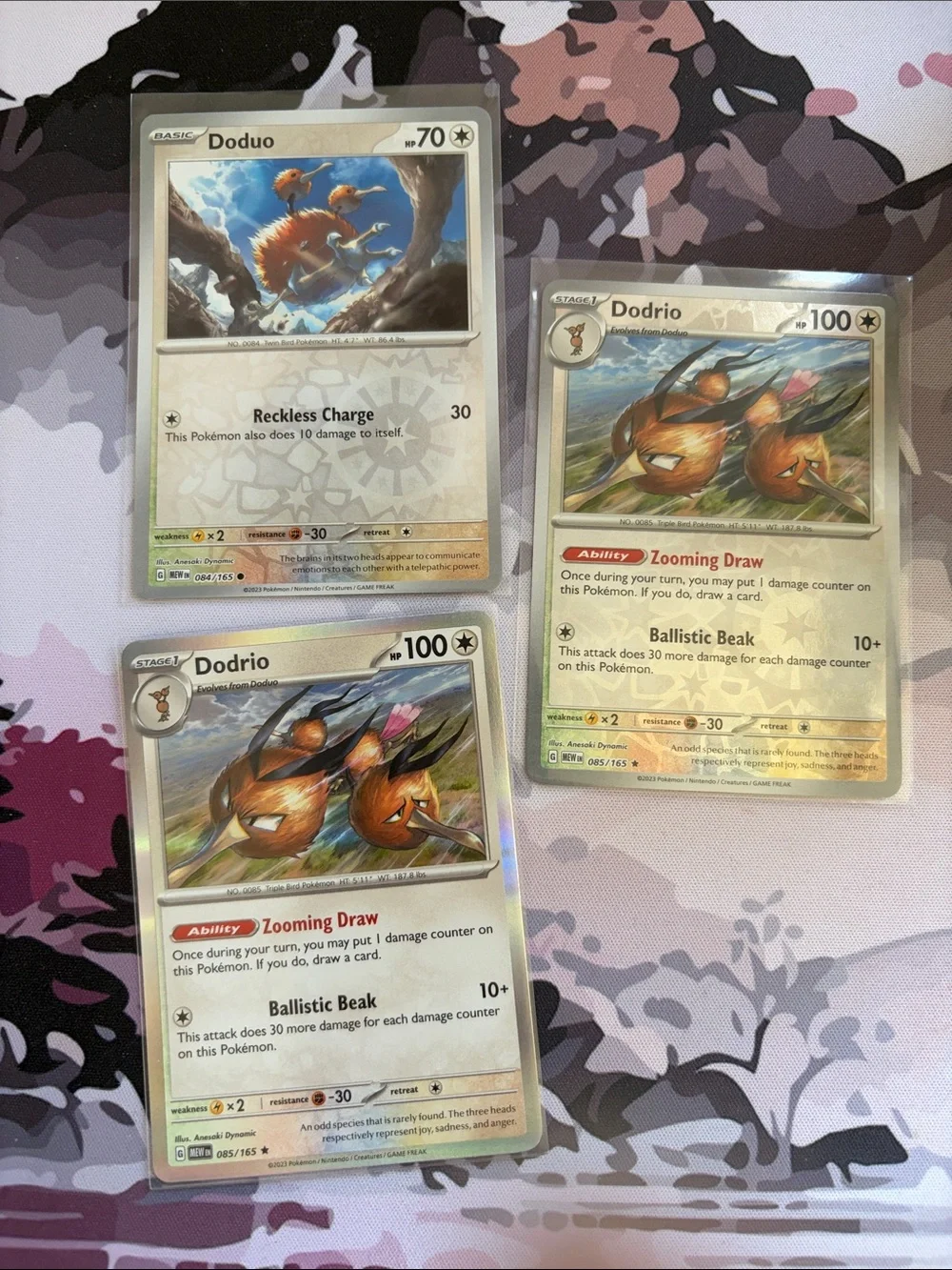 Doduo & Dodrio Pokémon Evolution Holo Reverse Holo Card Lot 🐦 | 3 Cards ✨5/$25✨